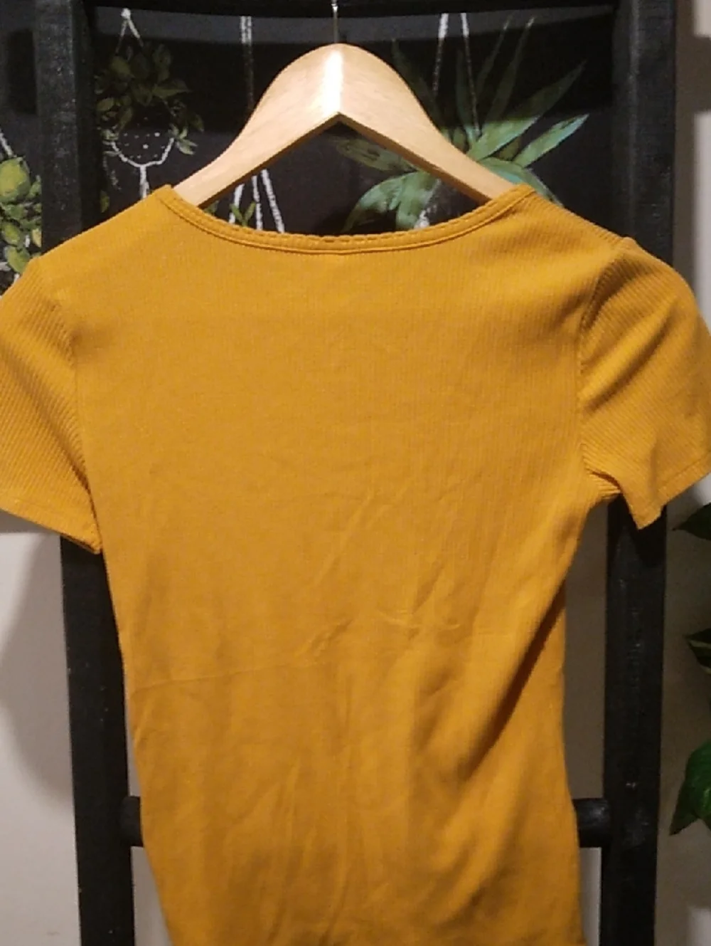 Girls Old Navy Ribbed Short Sleeve Shirt